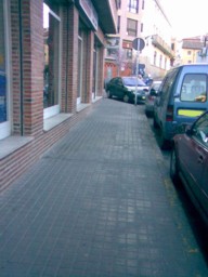 Calle resina