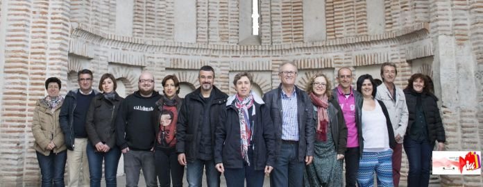 Integrantes de la candidatura de Izquierda Unida Cuéllar a las elecciones municipales de 2015