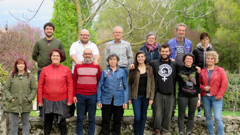 Integrantes de la candidatura de Izquierda Unida-Unidad Popular a las elecciones municipales de 2019 en Cuéllar