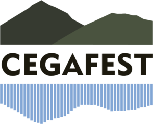 Logotipo del Cegafest, festival en defensa del río Cega organizado por Izquierda Unida Cuéllar